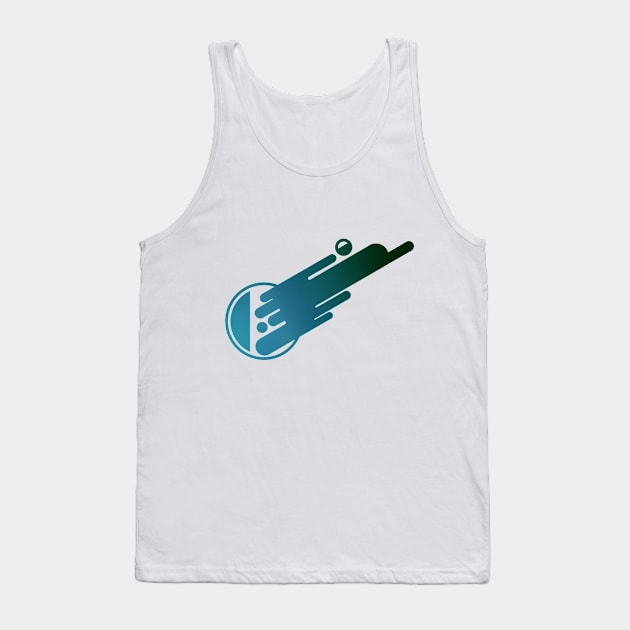 Meteor Tank Top by Zinan Gieseler